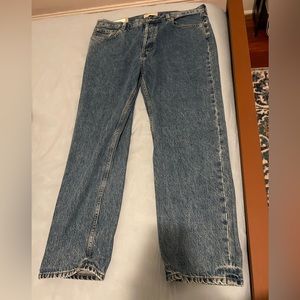 Everlane rigid slouch jeans size 32